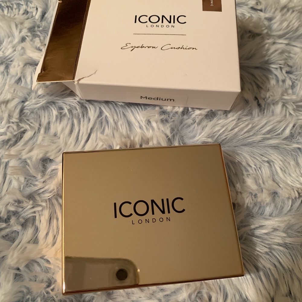 Iconic London eyebrow cushion